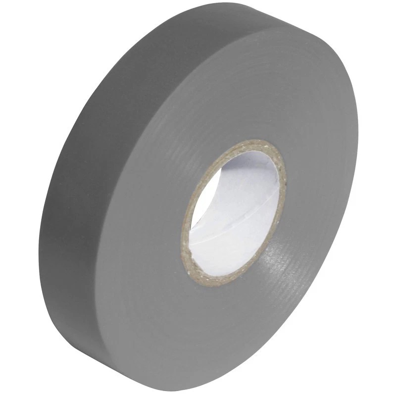 TA72GRE  Niglon 19mm x 20m Grey insulating tape